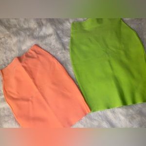 Spandex Neon Skirt